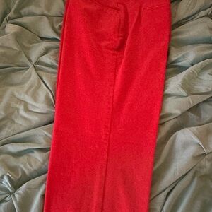Classic Red Women’s Pants